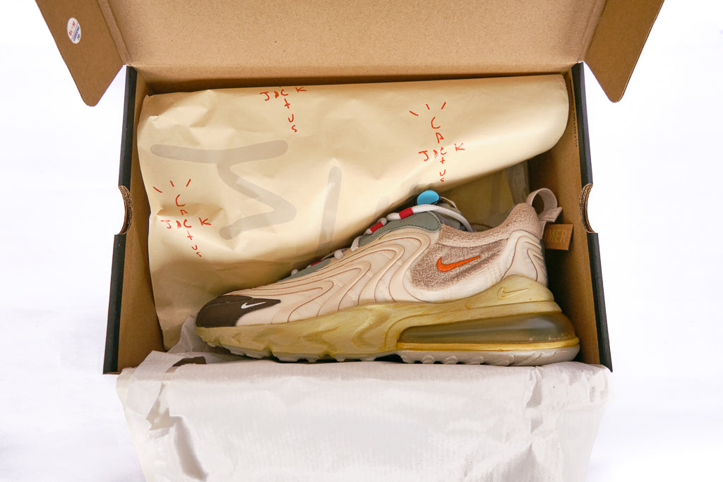 Nike Air Max 270 React ENG Travis Scott Cactus Trails