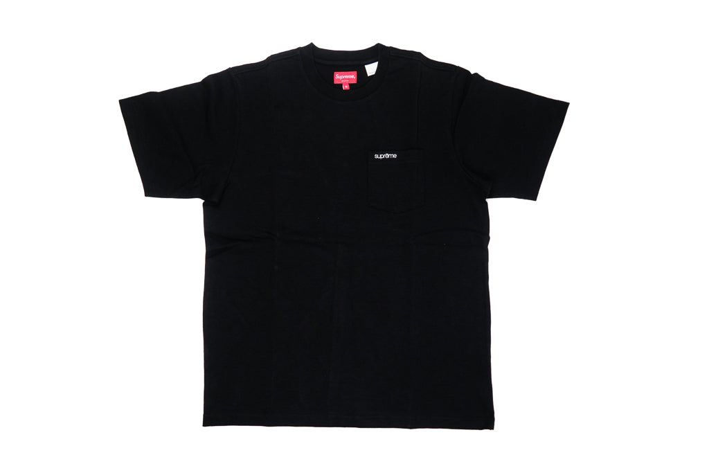 Supreme S/S Pocket Tee Black (FW21)