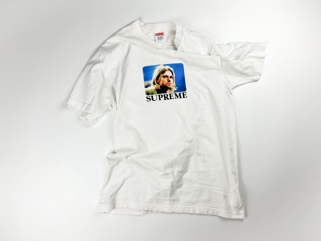 Vintage Supreme Kurt Cobain Tee White