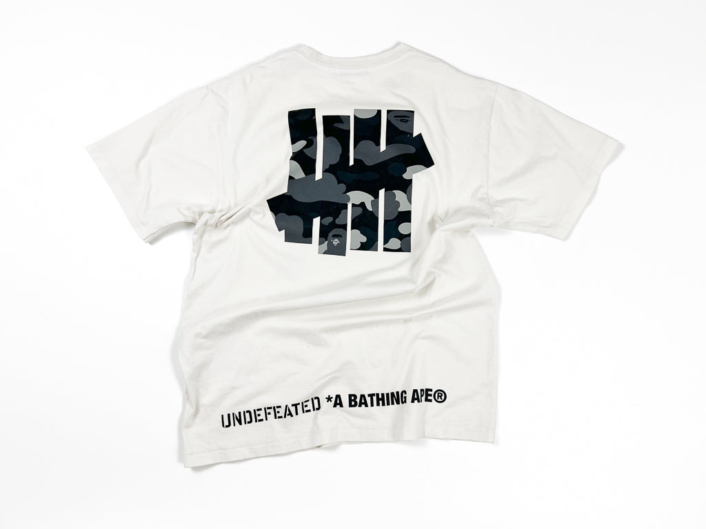 Vintage BAPE x Undefeated Apehead T-Shirt
