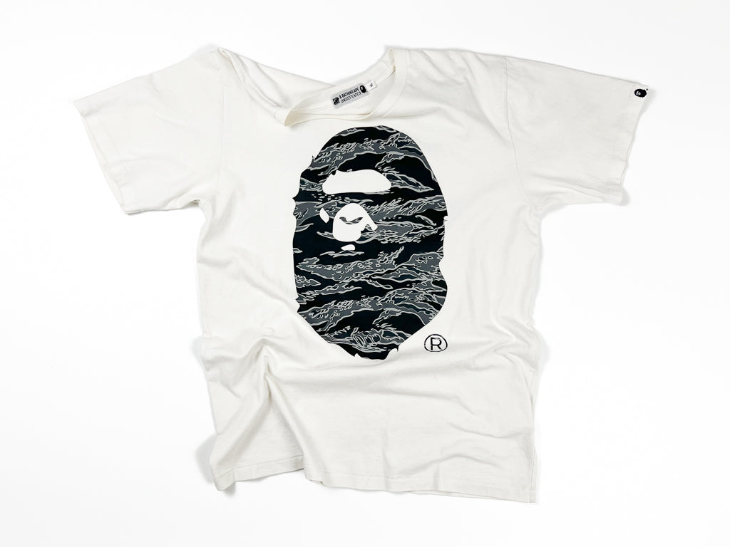 Vintage BAPE x Undefeated Apehead T-Shirt