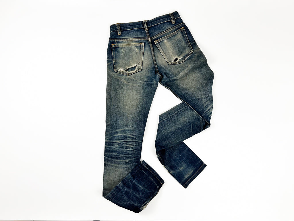 Vintage A.P.C. Petit Standard Raw Selvedge Denim Seasoned Jeans