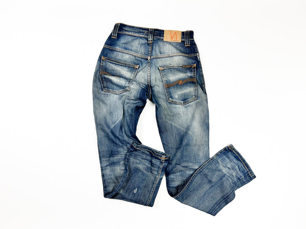 Vintage Nudie Jeans Co. Terry Tight Distressed Seasoned Jeans