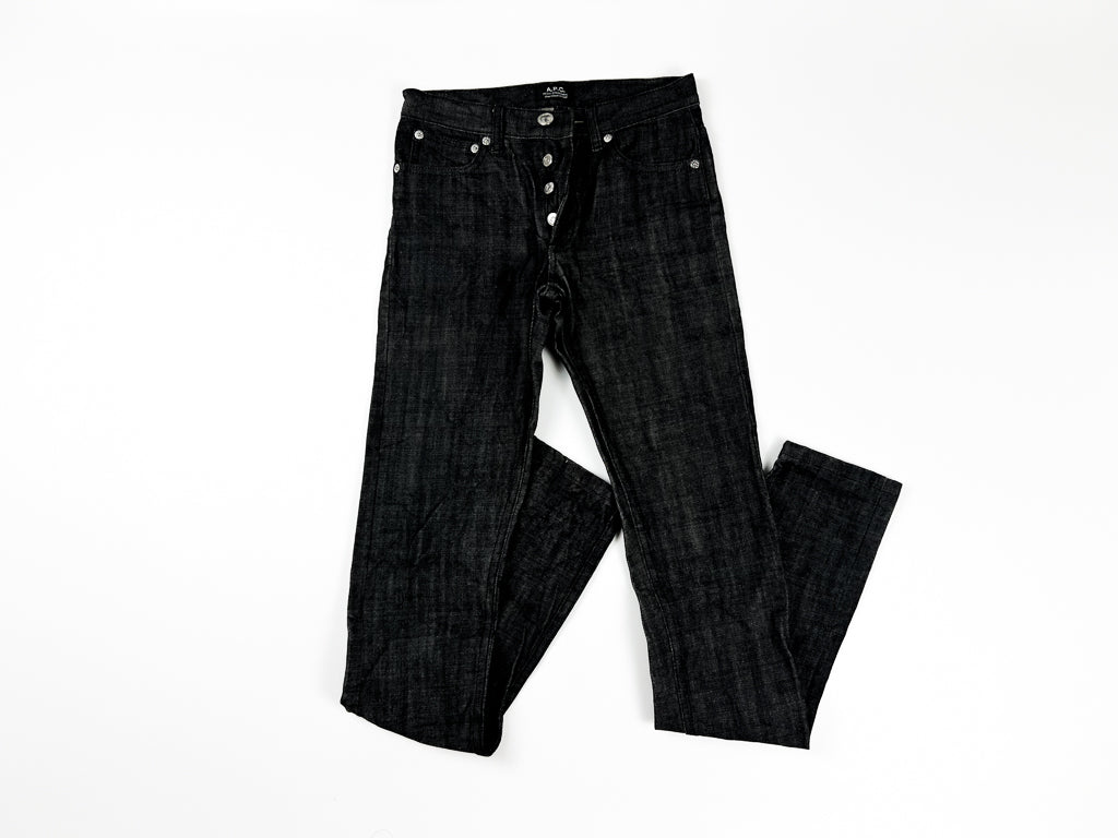Vintage A.P.C. Petit Standard Indigo Unseasoned Jeans