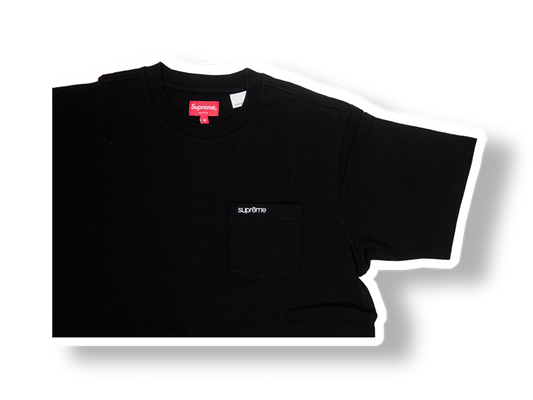 Supreme S/S Pocket Tee Black (FW21)
