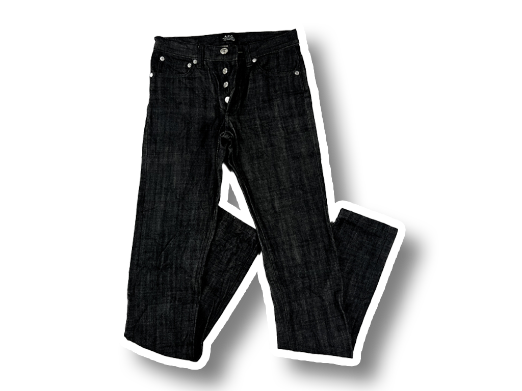 Vintage A.P.C. Petit Standard Indigo Unseasoned Jeans