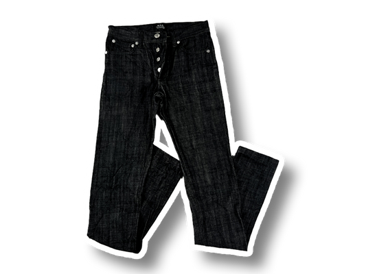 Vintage A.P.C. Petit Standard Indigo Unseasoned Jeans