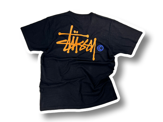 Vintage Stüssy Local Color "KNZW" T-Shirt Black