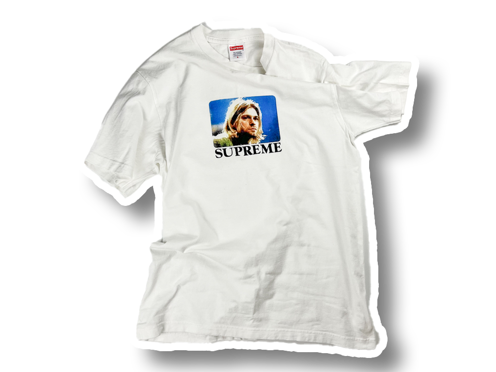 Vintage Supreme Kurt Cobain Tee White