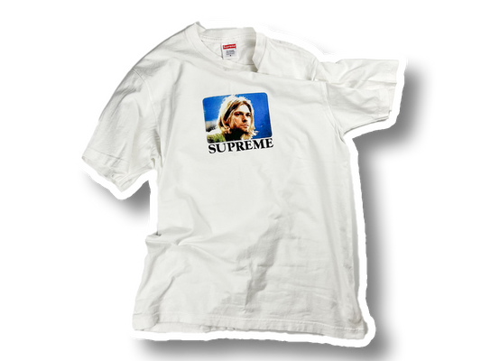 Vintage Supreme Kurt Cobain Tee White