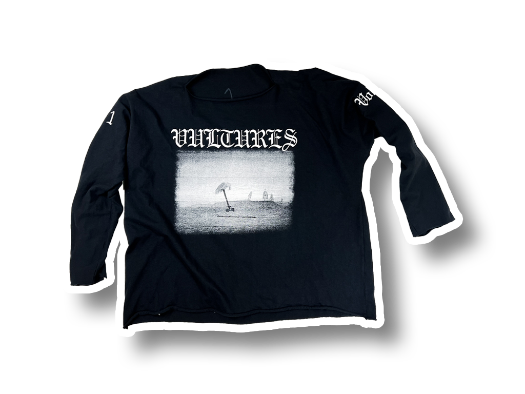 Vintage Yeezy Vultures Long T-Shirt